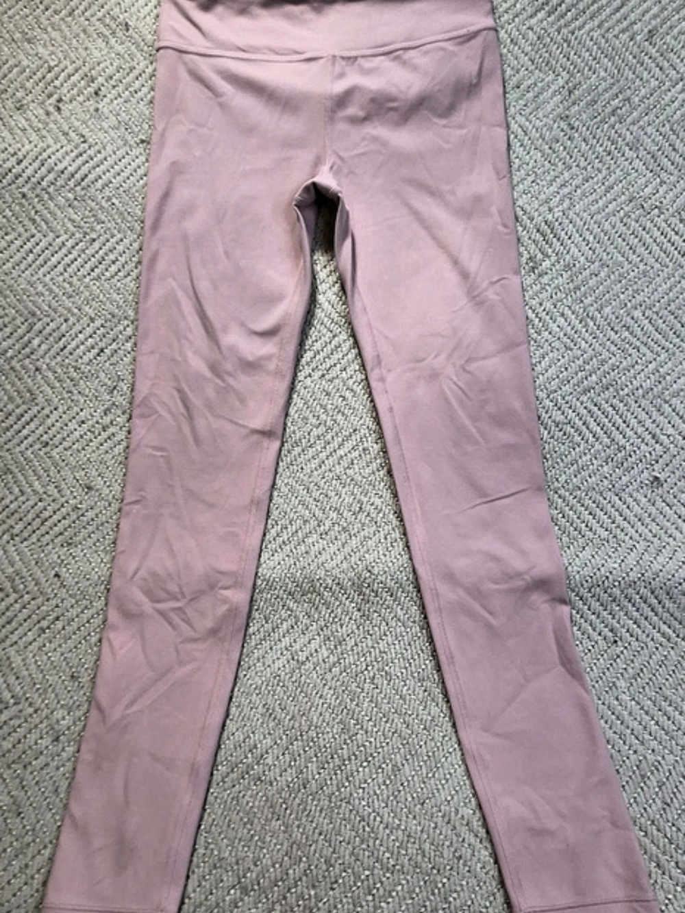 Athleta Girl High Rise Powervita Chit Chat Tight Pink Girls Large Athletic